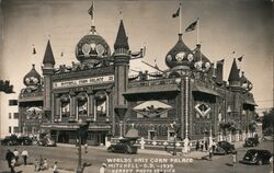 World's Only Corn Palace 1939 Postcard