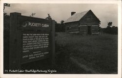 Puckett Cabin Postcard