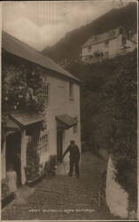 Clovelly, Rose Cottage UK Postcard Postcard Postcard