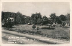 Black Oak Court, Highway 71 Three Miles from Knoxville, Phone 6-1970 Tennessee Postcard Postcard Postcard