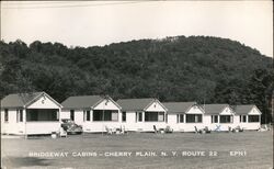 Bridgeway Cabins - Cherry Plain Route 22 EPN1 Berlin, NY Postcard Postcard Postcard