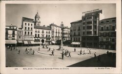 Plaza Jose Antonio Primo de Rivera Postcard