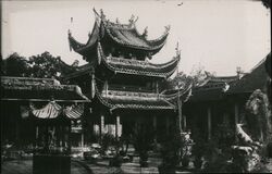 Chinese Temple Postcard