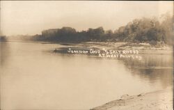 Juction Ohio and Salt Rivers Postcard