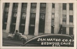 San Mateo County Court House Postcard