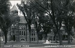 Court House Park Luverne, MN Postcard Postcard Postcard