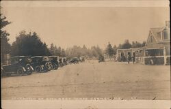 Afternoon at Auto Rest Camps Postcard