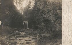 Waterfall Muncy, PA Postcard Postcard Postcard