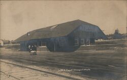 Train Depot Postcard