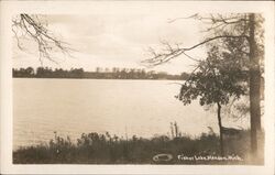 Fisher Lake Mendon, MI Postcard Postcard Postcard