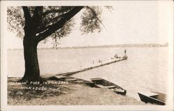 Lemon Park and Indian lake Postcard