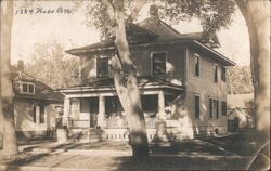 House at 1334 Waco Ave Postcard