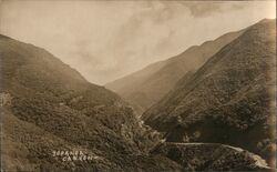 Topanga Canyon California Postcard Postcard Postcard