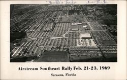 Airstream Southeast Rally Feb. 21-23, 1969 Postcard