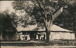 Chautauqua Tent, Bicycles Postcard