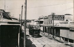 Montgomery St. Looking East Oroville, CA Postcard Postcard Postcard