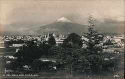 Popocatépetl Volcano Postcard