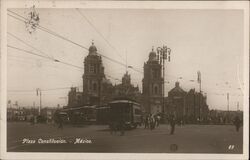 Plaza Constitucion Postcard