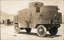 Tank Car, Mexican Border War El Paso, TX Postcard Postcard Postcard