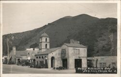 Motel Inn "Unique Automobile Hotel" Postcard