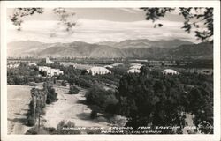 Pomona Fair Grounds from Ganesha Hills, Pomona, California Postcard Postcard Postcard