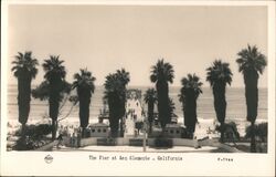 The Pier at San Clemente - California Postcard