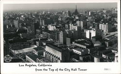 Top of the City Hill Tower Postcard