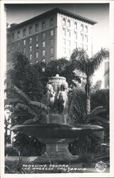 Pershing Square Los Angeles, CA Postcard Postcard Postcard