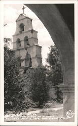 Bell Tower - Mission San Diego De Acala Postcard