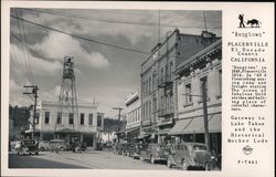 Business District Placerville, CA Postcard Postcard Postcard