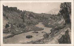 Hot Creek Near Wildyrie Postcard