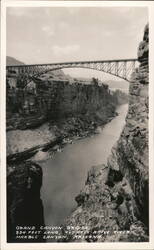 Grand Canyon Bridge Postcard