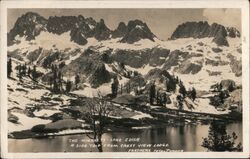 The Minarets - Lake Edisa Minaret Lake, CA Postcard Postcard Postcard