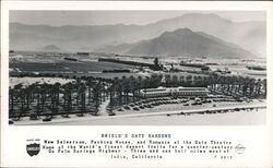 Shield's Date Farm Indio, CA Postcard Postcard Postcard