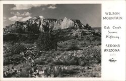 Wilson Mountain on Oak Creek Scenic Highway Sedona, AZ Postcard Postcard Postcard