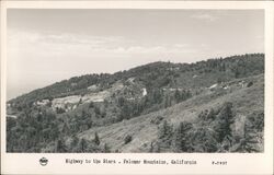 Highway to the Stars Palomar Mountains Postcard