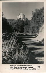 Highway to Palomar Observatory Postcard