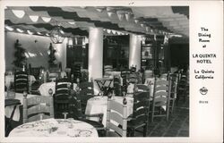 Dining Room at La Quinta Hotel Postcard