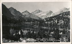 "Heart Lake" Rock Creek Basin, Near Rock Creek Lakes Store Postcard