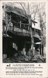 US Post Office in the Building Occupied in the Early Days By Hilderbrands Restaurant Postcard