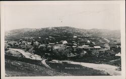 Aerial View Hornitos, CA Postcard Postcard Postcard