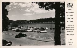 Lake Arrowhead Parking Lot California Postcard Postcard Postcard