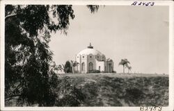 Mount Ecclesia Healing Temple / Rosicrucian Fellowship Temple Postcard