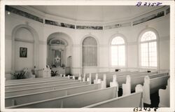 Rosicrucian Fellowship Temple Interior Postcard