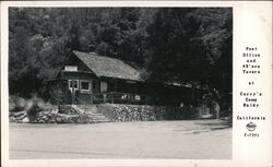 Post Office and 49'ers Tavern, Curry's Camp Baldy Yosemite Valley, CA Postcard Postcard Postcard