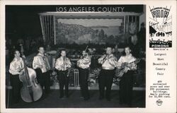 Los Angeles County Fair Band 1949 Pomona, CA Postcard Postcard Postcard