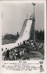 Ski Jump Pomona, CA Postcard Postcard Postcard