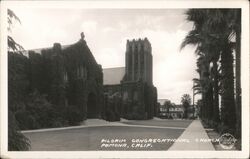 Pilgrim Congregational Church Pomona, CA Postcard Postcard Postcard