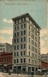 Hirbour Block, Butte, Montana Postcard