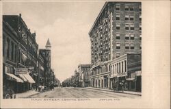 Main Street, Looking South, Joplin Postcard